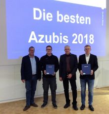 von links nach rechts: Andreas Bültmann, Thorsten Tschey, Udo Gerdes, Florian Oest